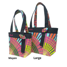 Charger l'image dans la galerie, Sac fourre-tout - NOIR - Moyen - MIRA | COLLECTION ZÉTAK