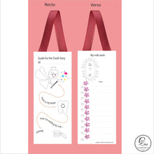 Load image into Gallery viewer, Carte Guide pour la Fée des dents / Filles