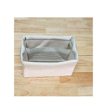 Charger l'image dans la galerie, Panier de rangement en toile de coton Naturel | COLLECTION ZÉTAK