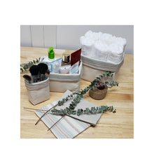 Charger l'image dans la galerie, Panier de rangement en toile de coton Naturel | COLLECTION ZÉTAK