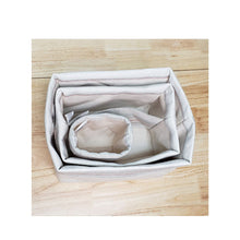 Charger l'image dans la galerie, Panier de rangement en toile de coton Naturel | COLLECTION ZÉTAK