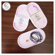 Charger l'image dans la galerie, Plateau de rangement décoratif ovale en jésmonite - Mauve