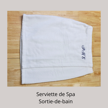 Charger l'image dans la galerie, Serviette Spa ajoustable en Cotton terry