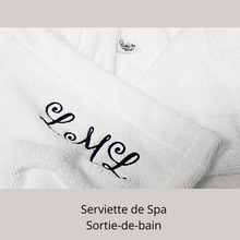 Charger l'image dans la galerie, Serviette Spa ajoustable en Cotton terry