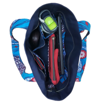 Charger l'image dans la galerie, Sac fourre-tout - AZUL- Large - MIRA | COLLECTION ZÉTAK