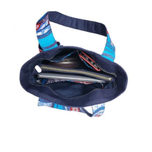 Charger l'image dans la galerie, Sac fourre-tout - AZUL- Moyen - MIRA | COLLECTION ZÉTAK