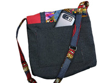 Charger l'image dans la galerie, Sac bandoulière en toile de coton - NATHALIE | COLLECTION ZÉTAK