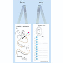 Load image into Gallery viewer, Carte Guide pour la Fée des dents / Garçon
