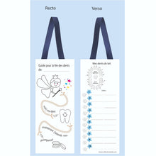 Cargar imagen en el visor de la galería, Carte Guide pour la Fée des dents / Garçon
