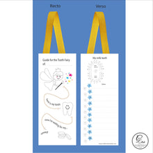 Cargar imagen en el visor de la galería, Carte Guide pour la Fée des dents / Garçon
