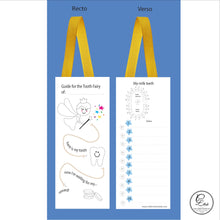 Charger l&#39;image dans la galerie, Carte Guide pour la Fée des dents / Garçon
