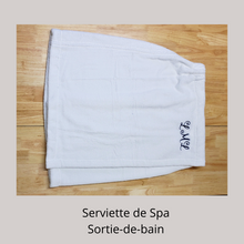 Cargar imagen en el visor de la galería, Serviette Spa ajoustable en Cotton terry
