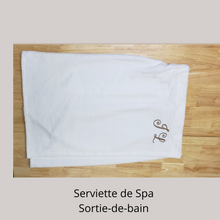Load image into Gallery viewer, Serviette Spa ajoustable en Cotton terry
