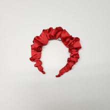 Load image into Gallery viewer, Gathered satin headband
