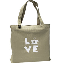 Charger l&#39;image dans la galerie, Sac fourre-tout en coton  - Love |  COLLECTION ZÉTAK
